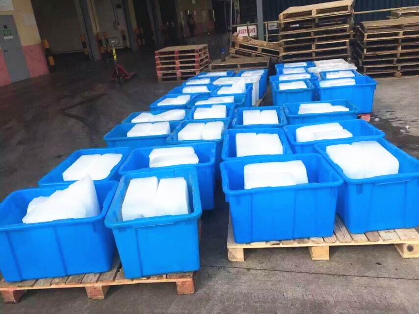 上海青浦制冰厂预售降温冰块订购批发业务